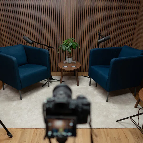 Ellie Media Podcast Studio in Zurich, Switzerland