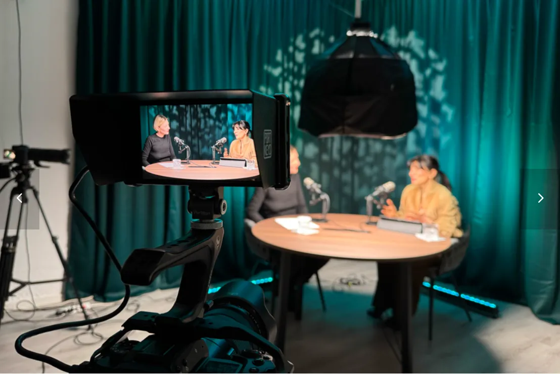 Le Studio creative podcast studio in Renens, Switzerland