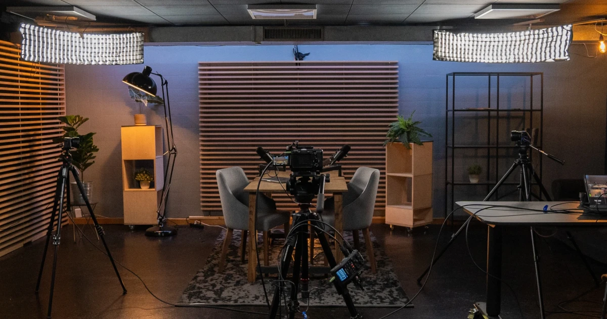 Professional podcast studio YOLU in Bern, Switzerland